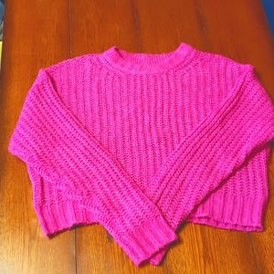 AE chunky cropped sweater